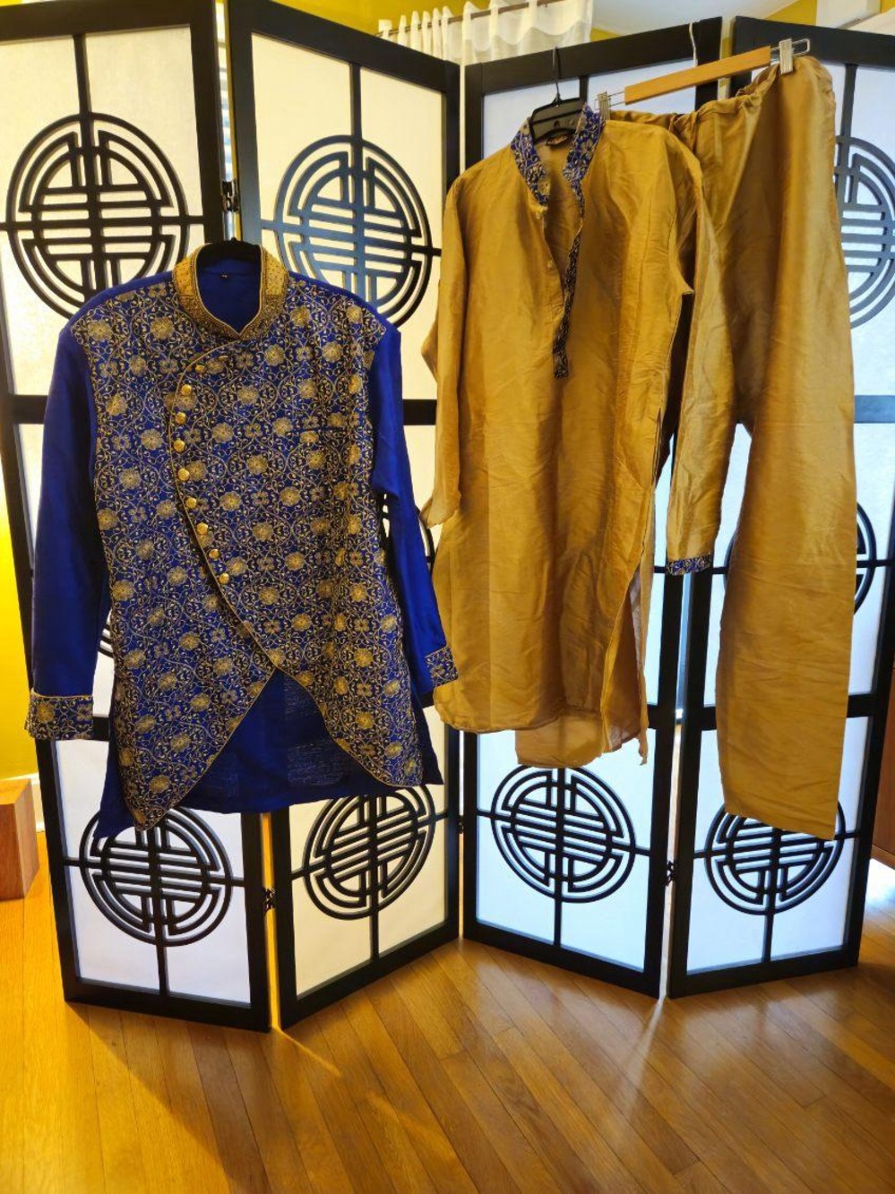 Men's Indo Western Jacket Kurta set XXL